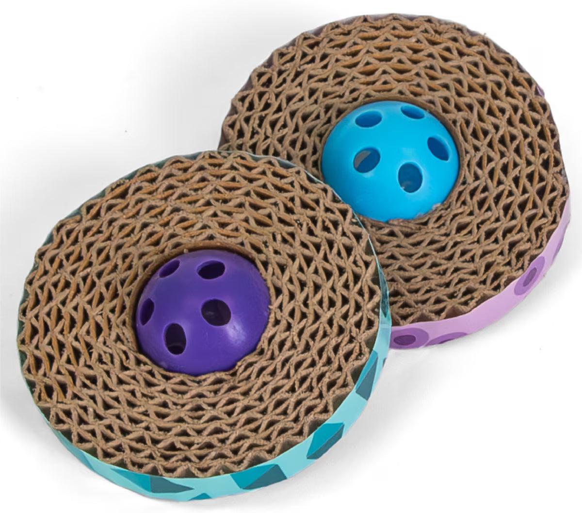 Catstages Spin & Scratch Cat Toy, 2 count