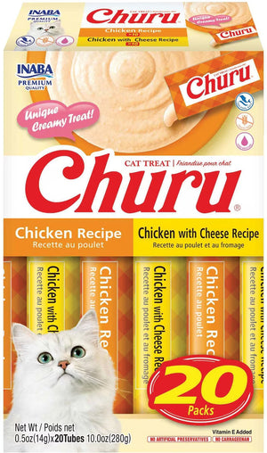Inaba Churu Chicken Variety Pack Grain-Free Lickable Cat Treats