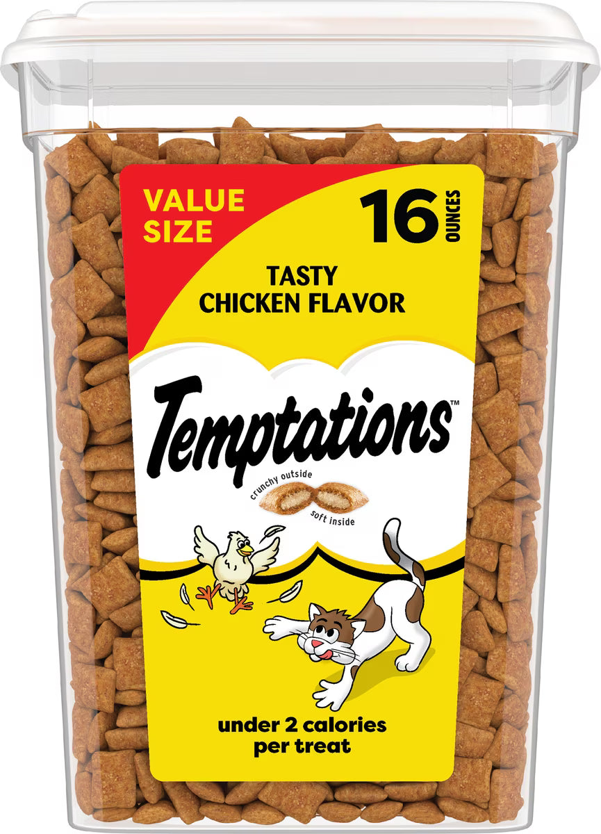 Temptations Classic Tasty Chicken Flavor Soft & Crunchy Cat Treats